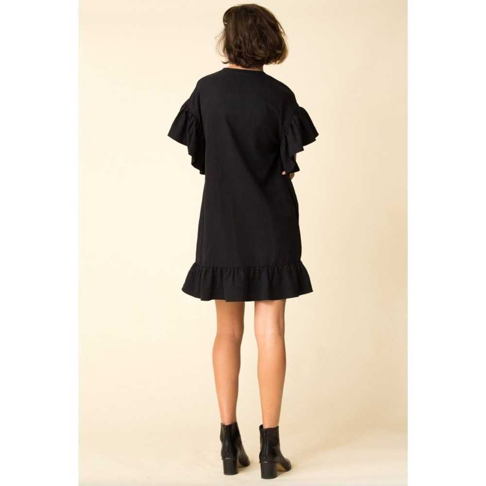 Ulla Johnson Marianne Short Sleeve Ruffle Tunic D… - image 3