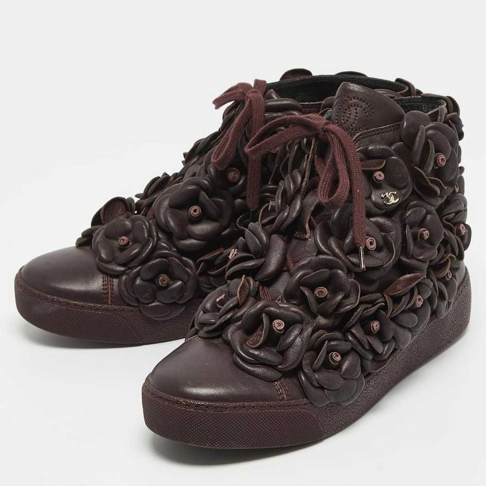 Chanel Leather trainers - image 2