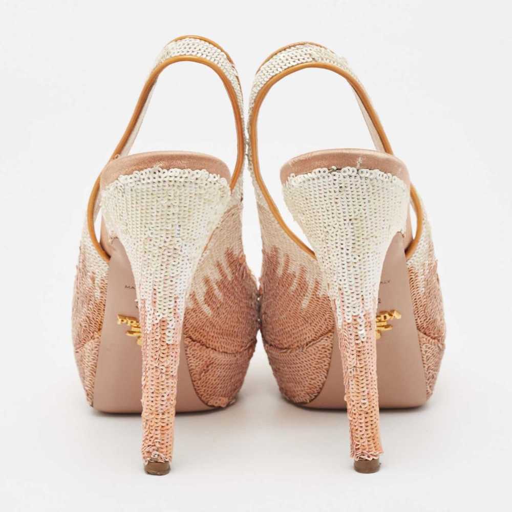 Prada Glitter sandal - image 4