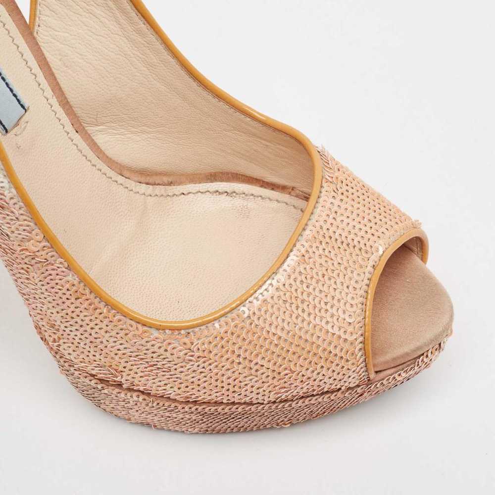 Prada Glitter sandal - image 6