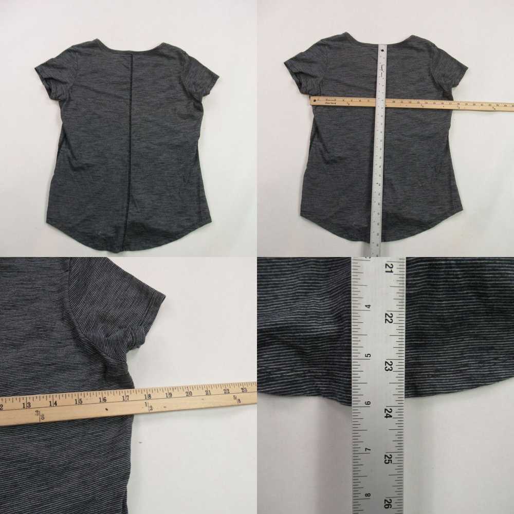 Vintage Columbia Shirt Womens Medium Gray Short S… - image 4