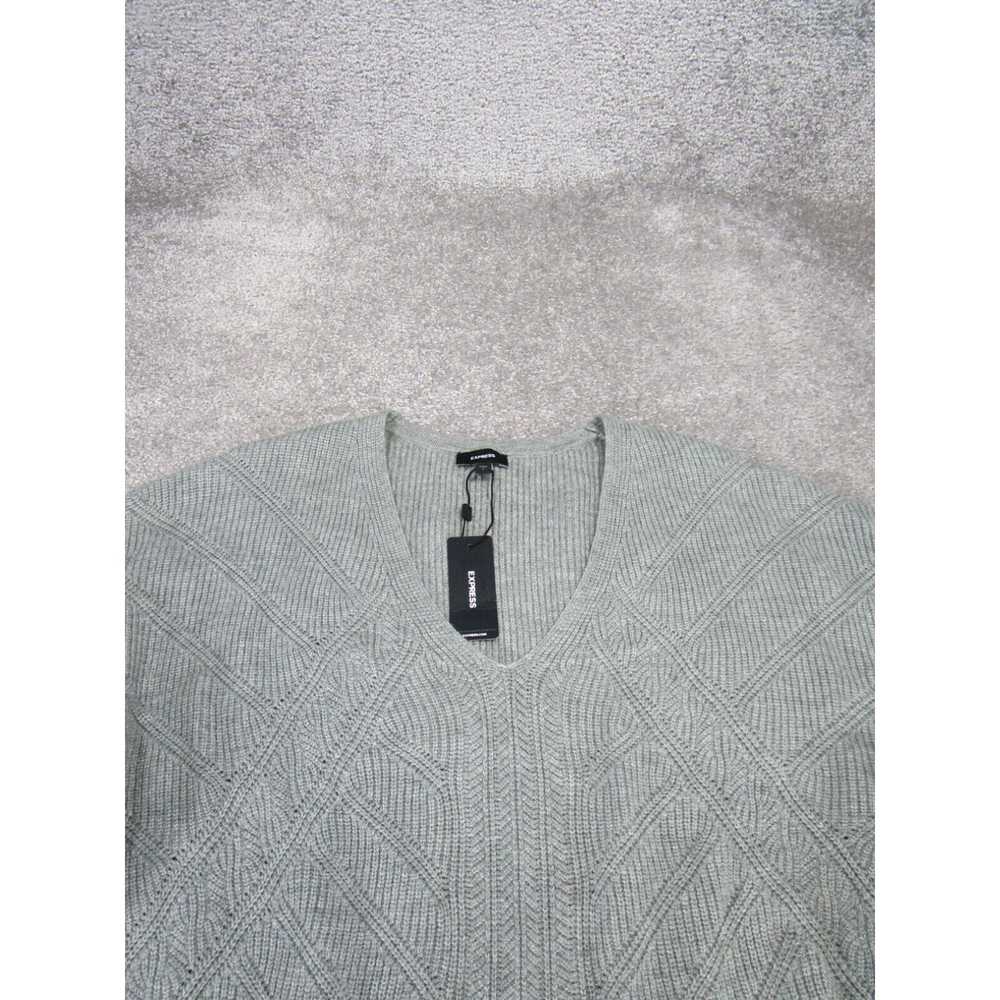 Express Express Sweater Womens Large Knit V Neck … - image 2
