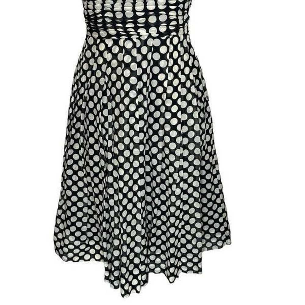 Lafayette 148 Blamu Polka Dot Midi Dress| Size 6 - image 4
