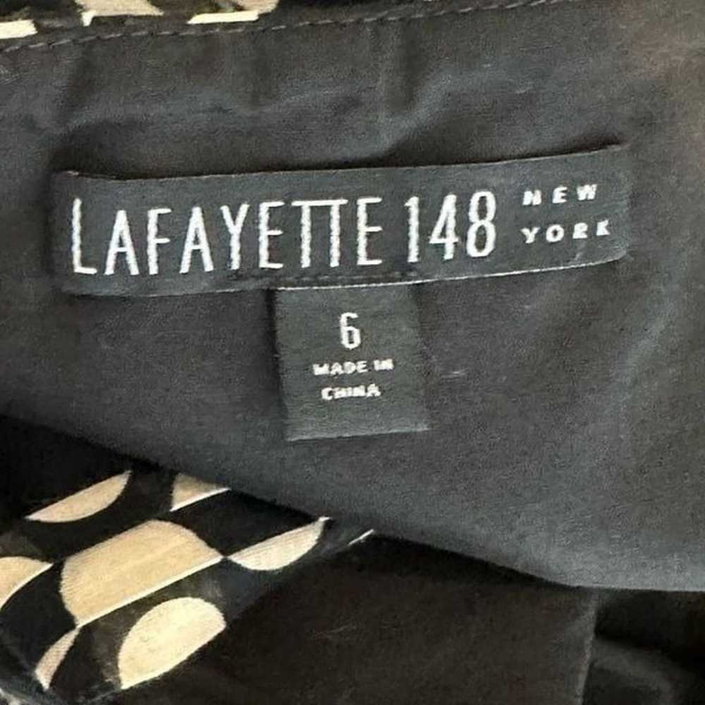Lafayette 148 Blamu Polka Dot Midi Dress| Size 6 - image 8