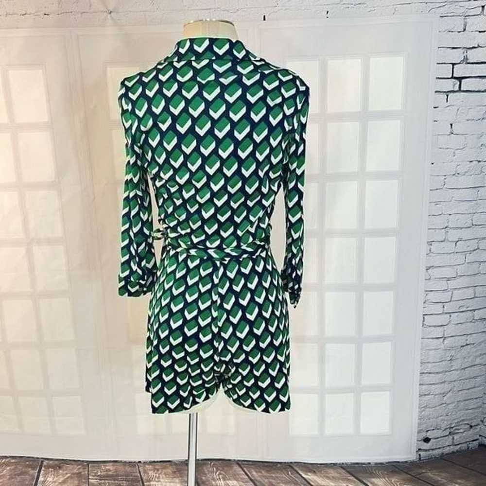 Diane Von furstenberg Celeste silk jersey romper … - image 5