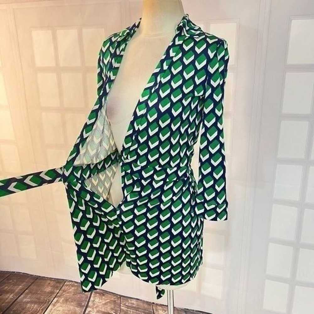 Diane Von furstenberg Celeste silk jersey romper … - image 7