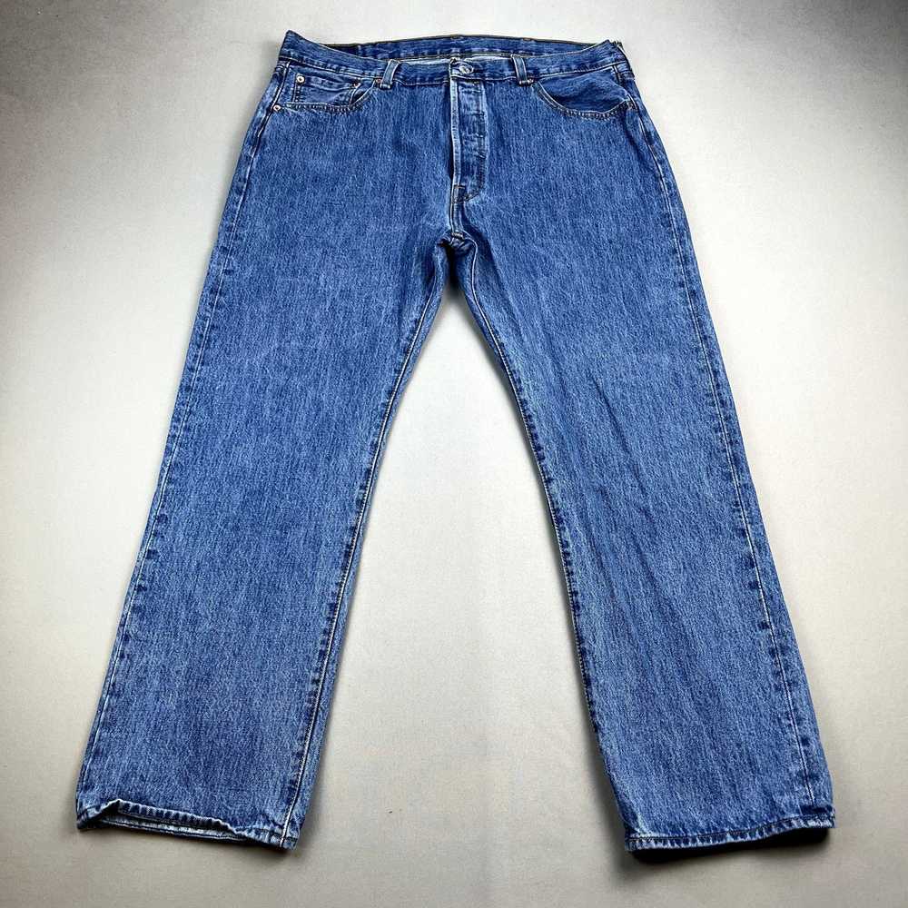 Levi's Levis 501 Jeans 38x30 Blue Denim Original … - image 4