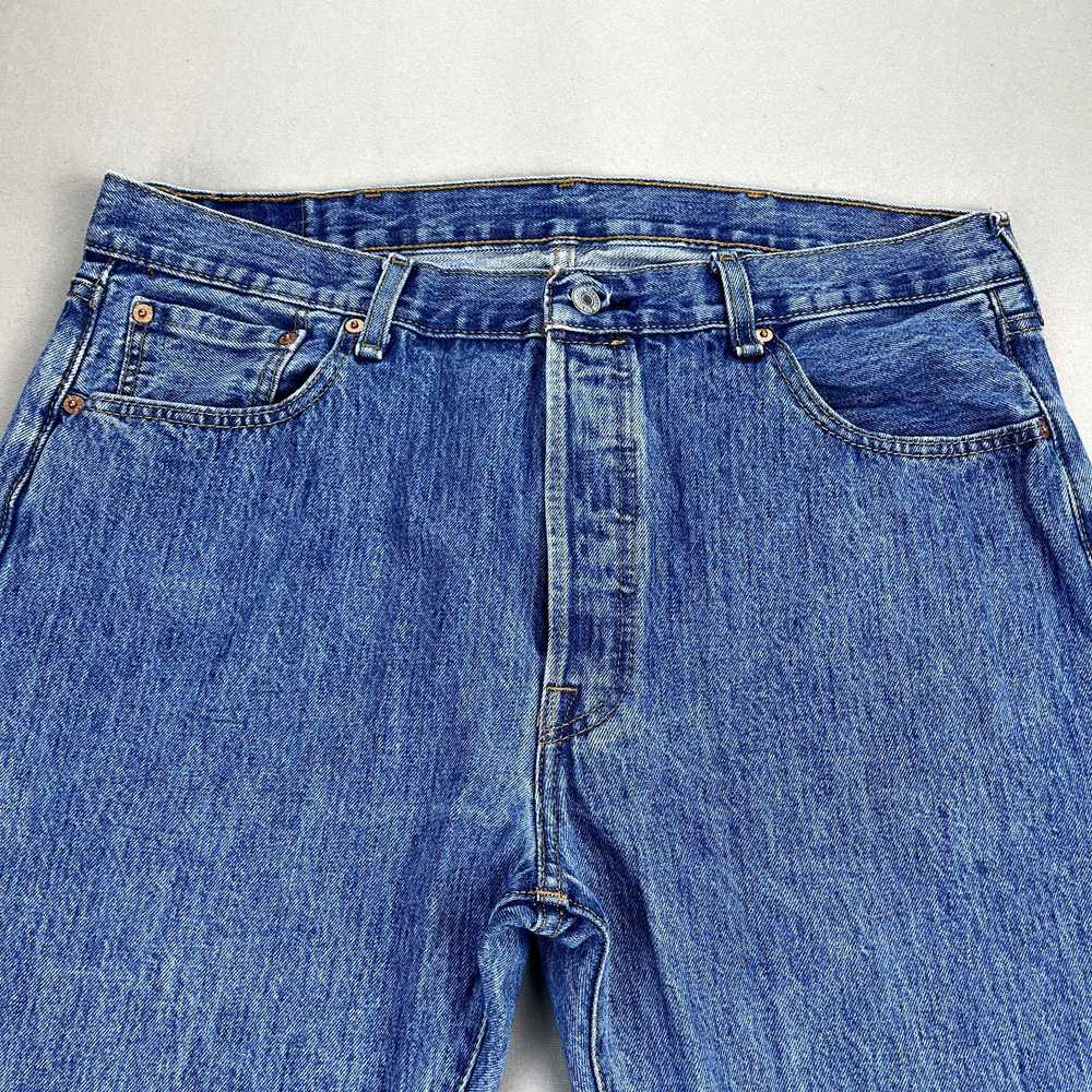 Levi's Levis 501 Jeans 38x30 Blue Denim Original … - image 5