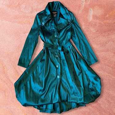 Iridescent Teal Church Dress - image 1