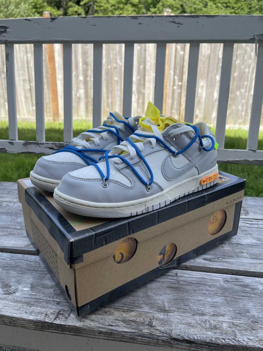 Nike × Off-White Off White x Nike Dunk Low “Lot 1… - image 1