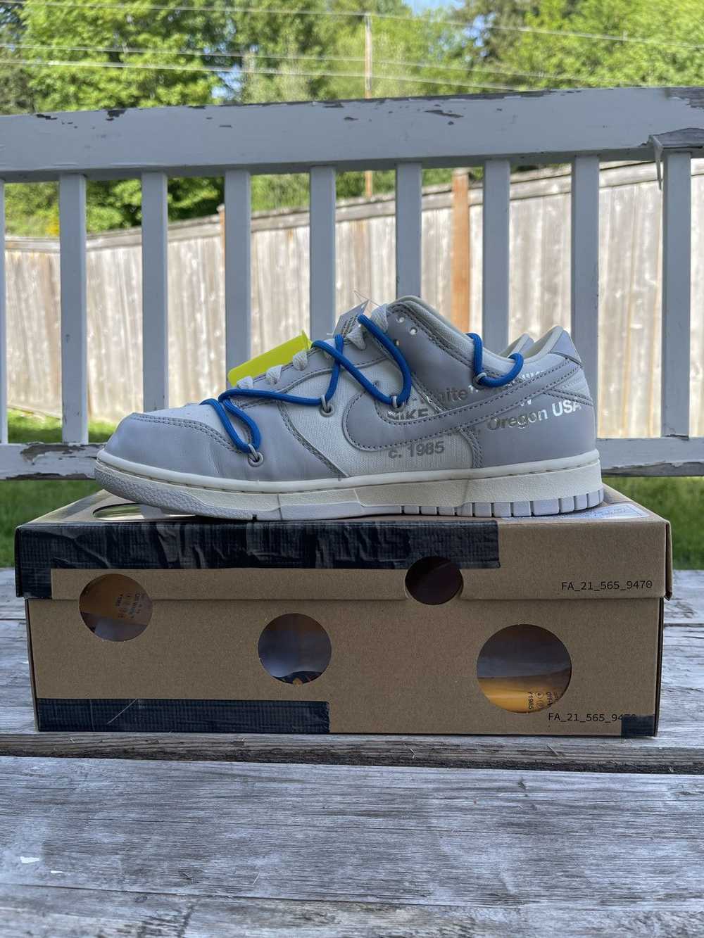 Nike × Off-White Off White x Nike Dunk Low “Lot 1… - image 7