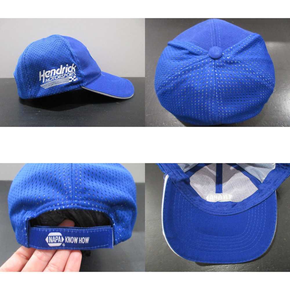 NASCAR Nascar Hat Cap Strap Back Blue White Napa … - image 4