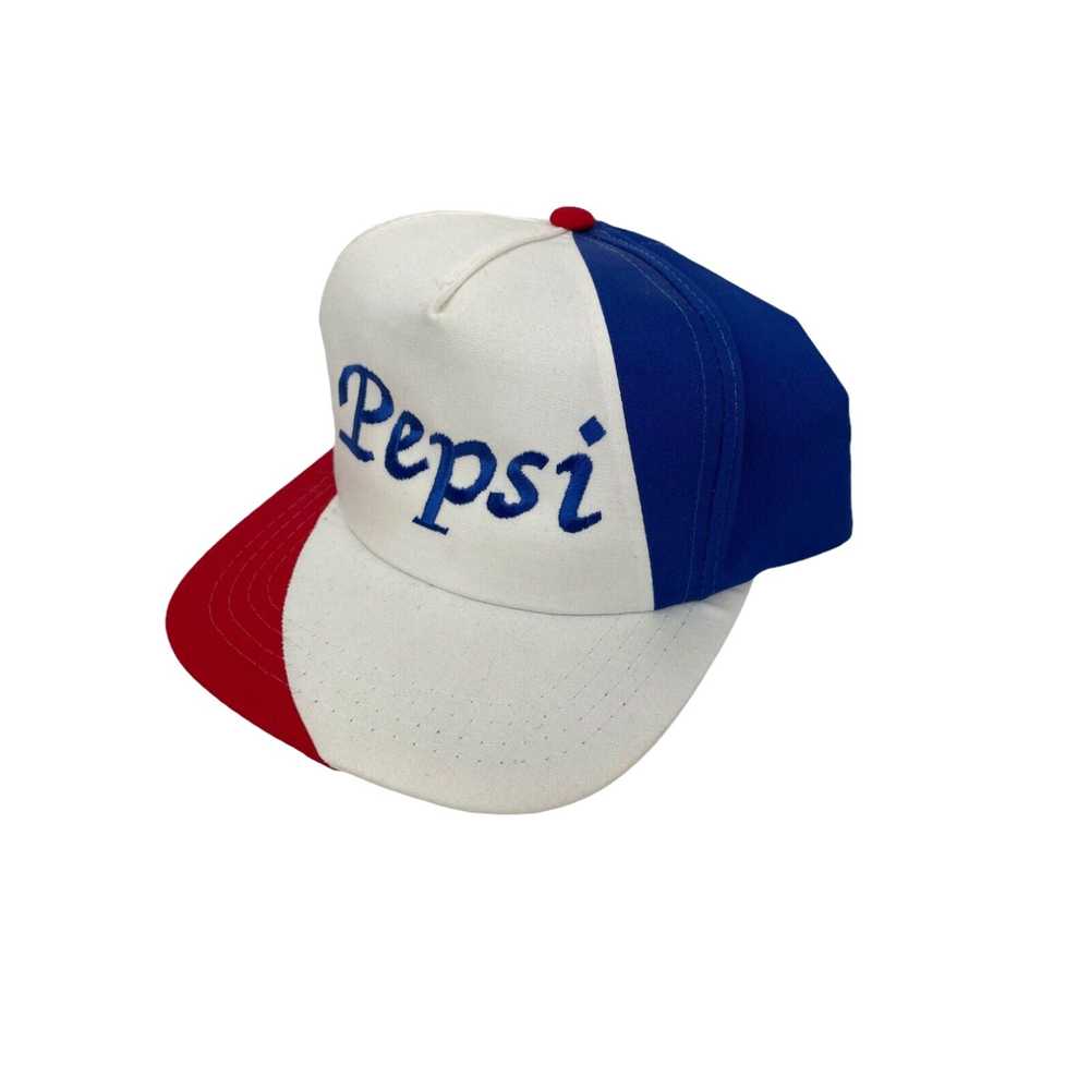 Vintage Vintage Pepsi Snapback Hat Trucker Baseba… - image 2