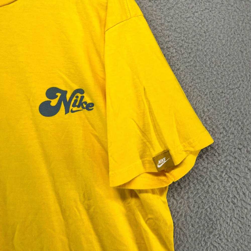 Nike Vintage Nike Shirt Men's Extra Large Yellow … - image 2