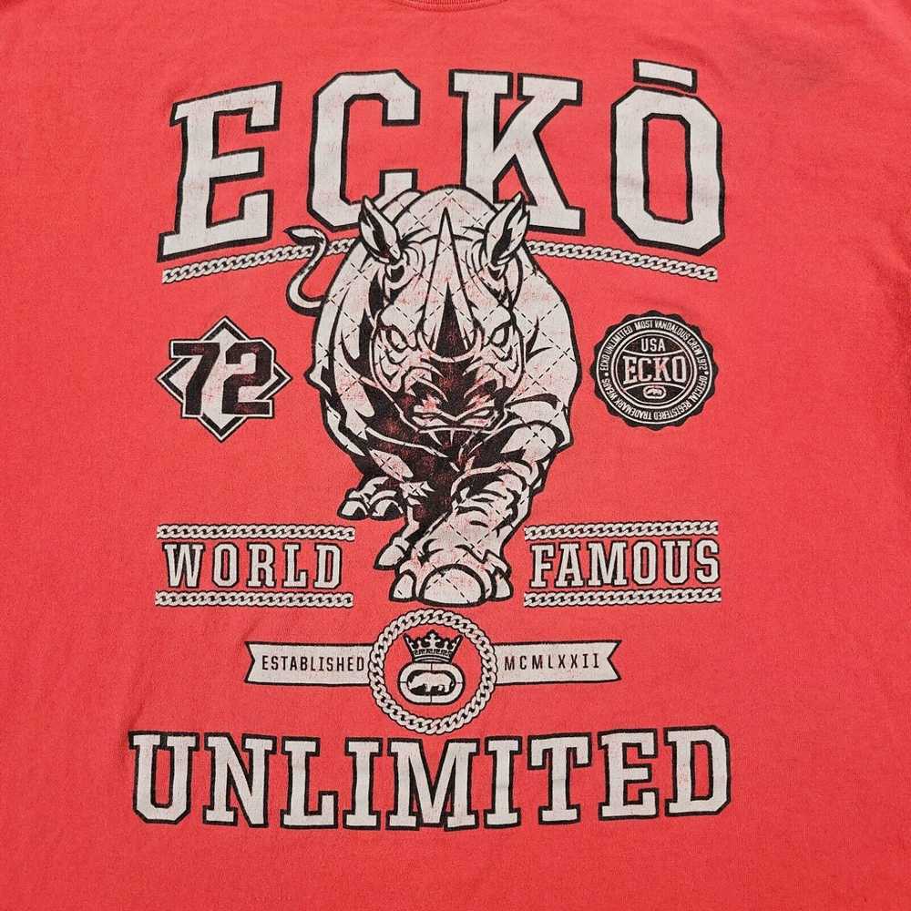 Ecko Unltd. Ecko Unlimited Shirt Men 2XL Red Rhin… - image 2