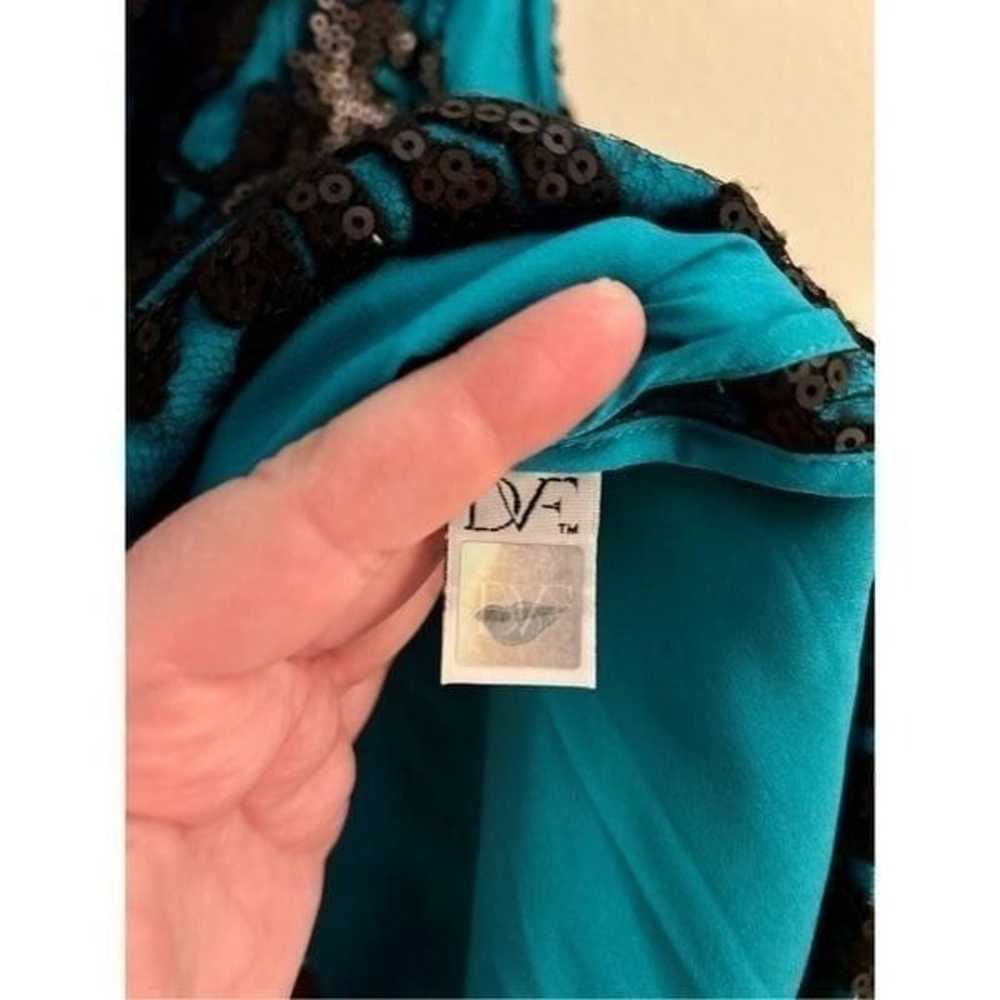 NWOT Diane Von Furstenberg Kaleb Embellished Lace… - image 12