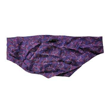 Vintage Rovoletto Venezia Silk Cravat Ascot Tie B… - image 1