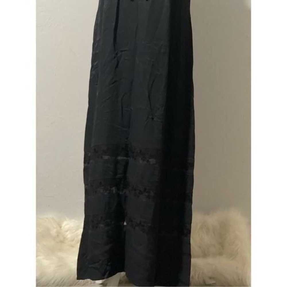 Johnny Was collection Long black maxi dress S - image 2