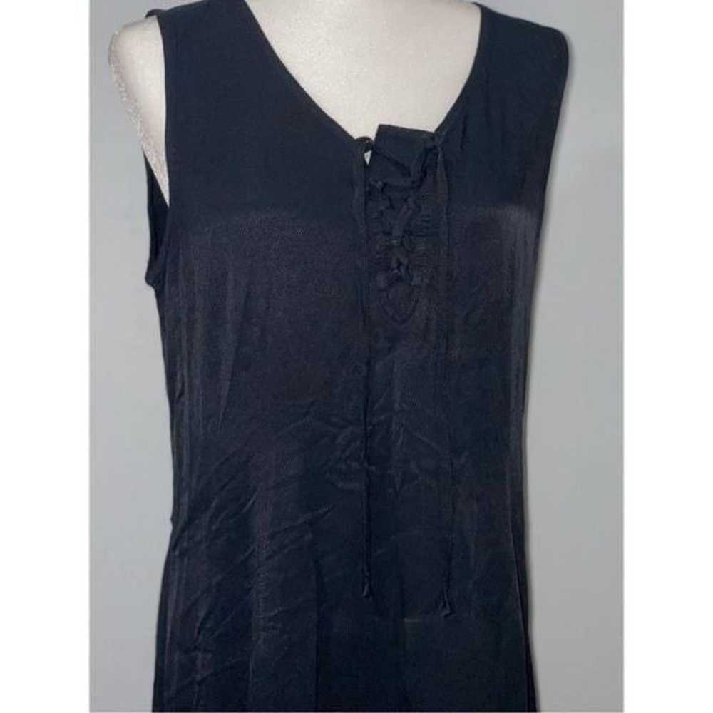 Johnny Was collection Long black maxi dress S - image 4