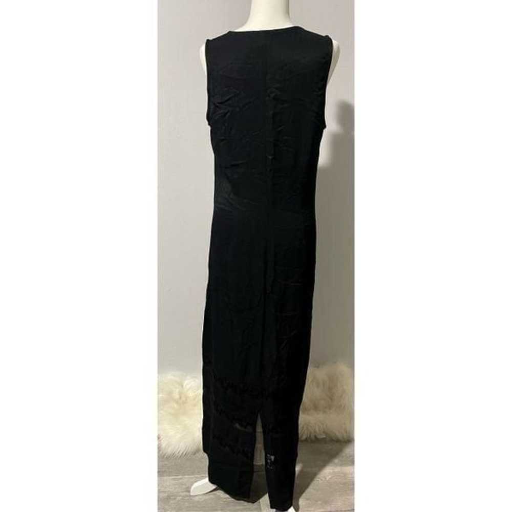 Johnny Was collection Long black maxi dress S - image 5