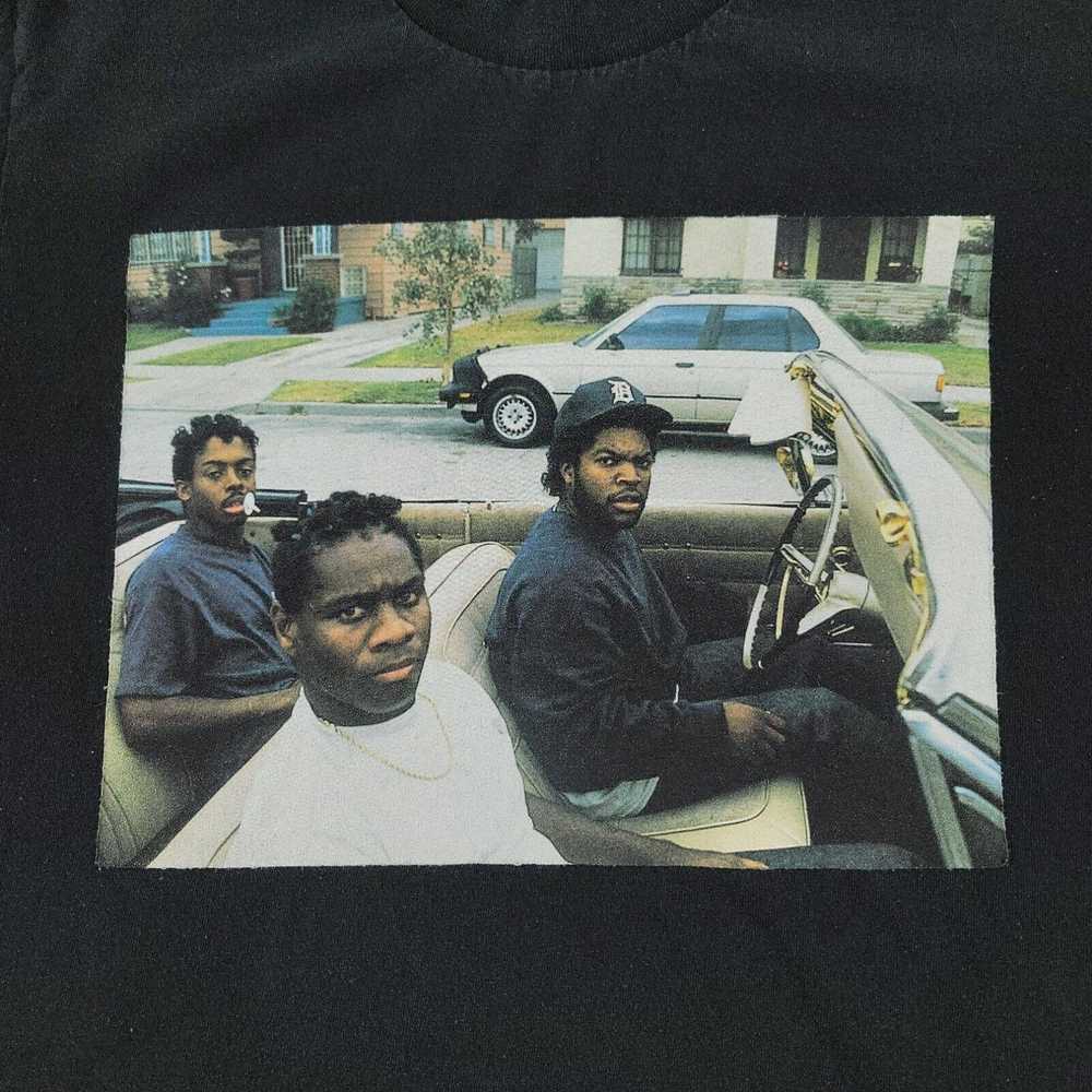 Vintage Boyz N The Hood Shirt Men's Medium Black … - image 2