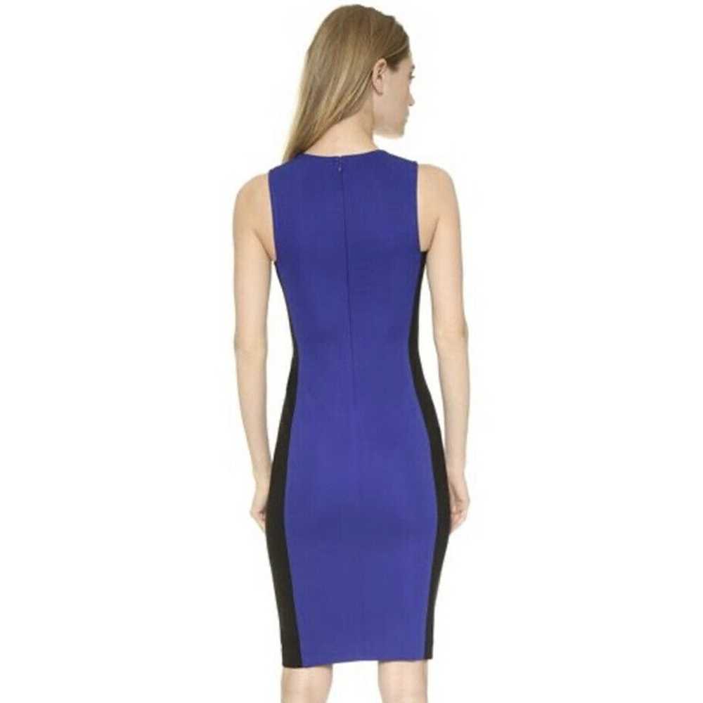 Yigal Azrouel Black & Blue Color Block Sweetheart… - image 3