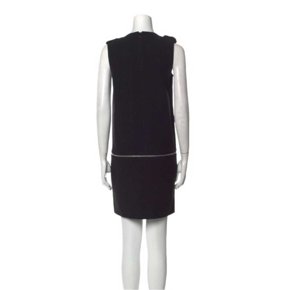 Alexander McQueen Black Zipper Mini Dress - image 3