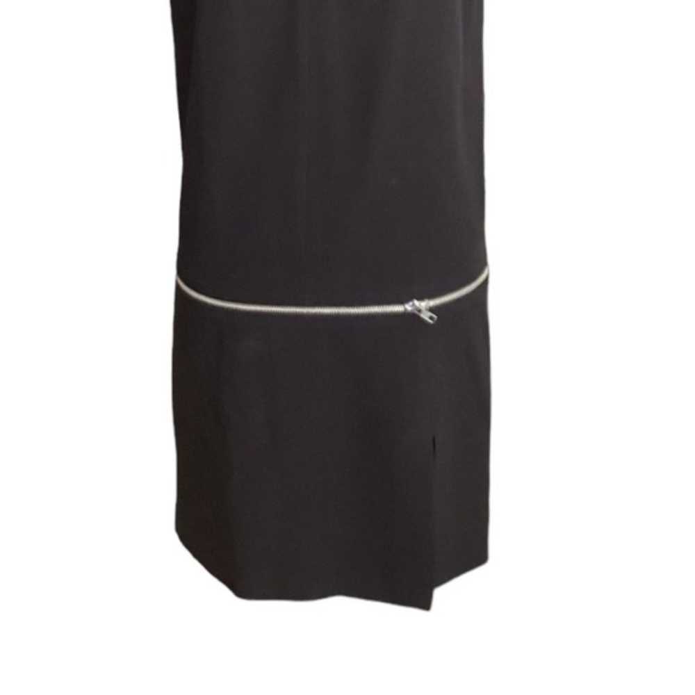 Alexander McQueen Black Zipper Mini Dress - image 4