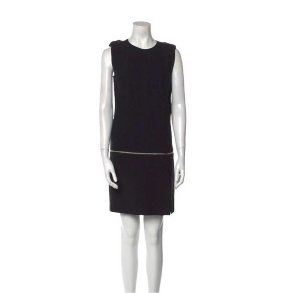 Alexander McQueen Black Zipper Mini Dress - image 8