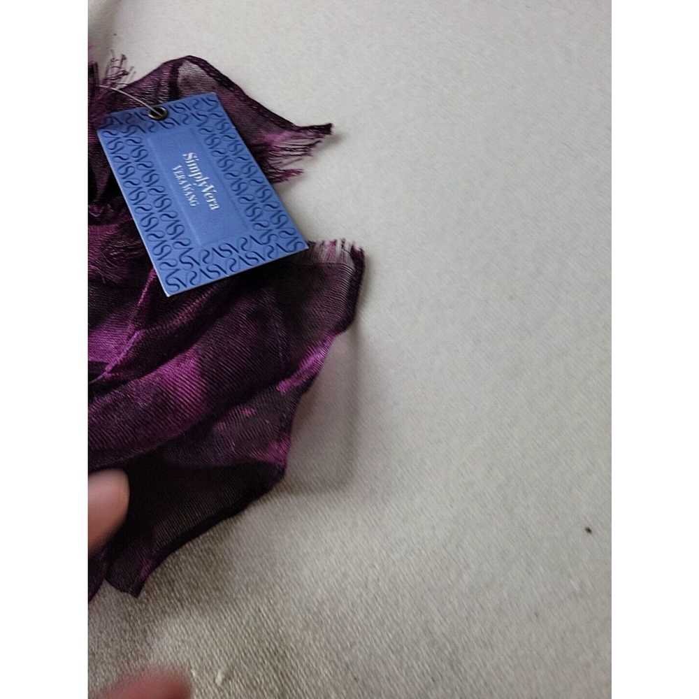 Vera Wang NEW Simply Vera Wang Purple Tie Dye Lon… - image 2