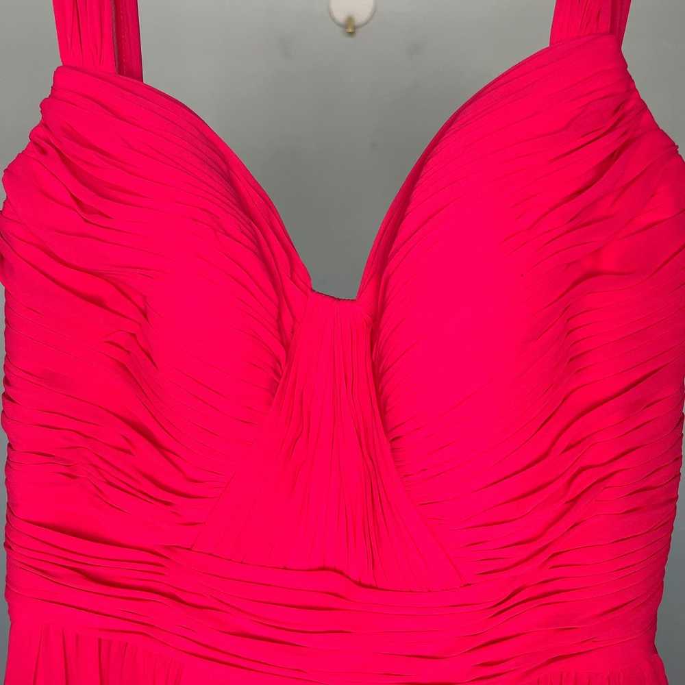Wtoo Bright Pink Gown size 12 - image 3