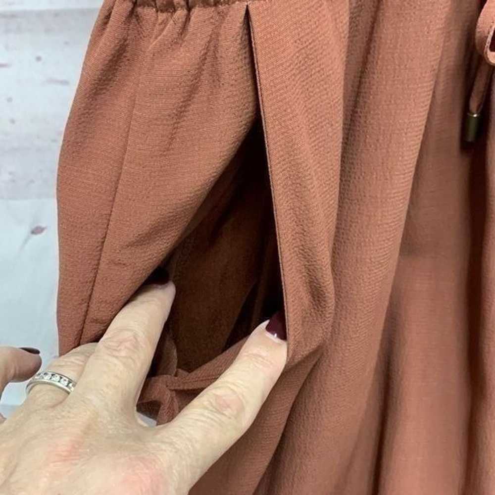 Eileen Fisher Womens Wide-Leg Short Sleeve Jumpsu… - image 7