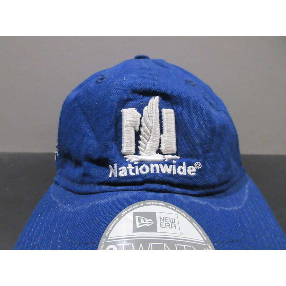 NASCAR Nascar Hat Cap Strap Back Blue Gray Nation… - image 2