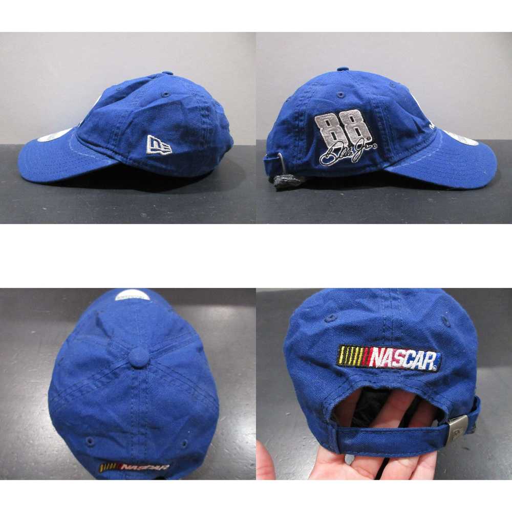 NASCAR Nascar Hat Cap Strap Back Blue Gray Nation… - image 4