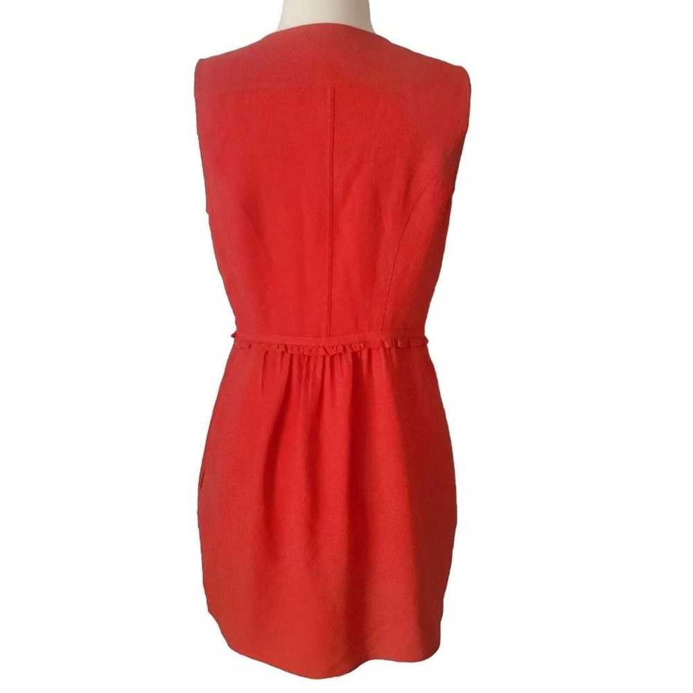 $1,150 Burberry Brit Dark Orange Sleeveless Dress… - image 2