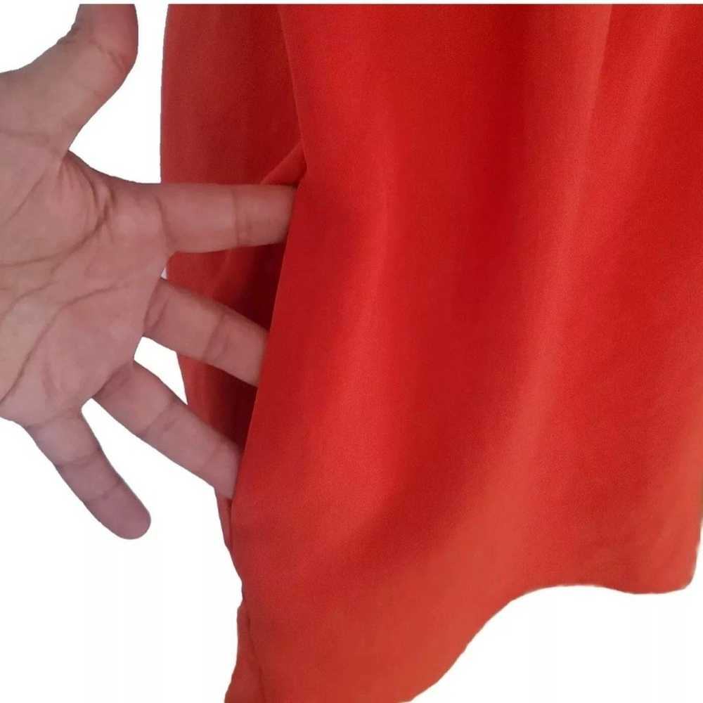 $1,150 Burberry Brit Dark Orange Sleeveless Dress… - image 6