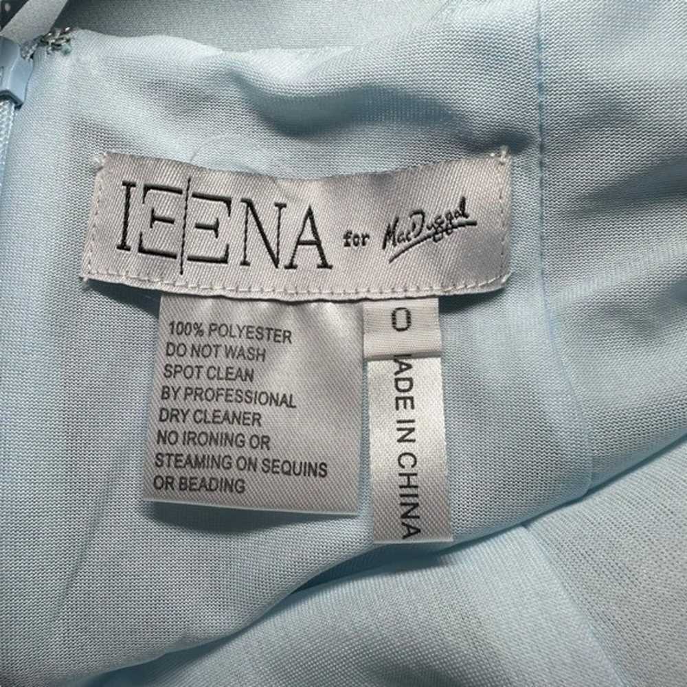 Ieena for Mac Duggal Powder Blue One Shoulder Jer… - image 4