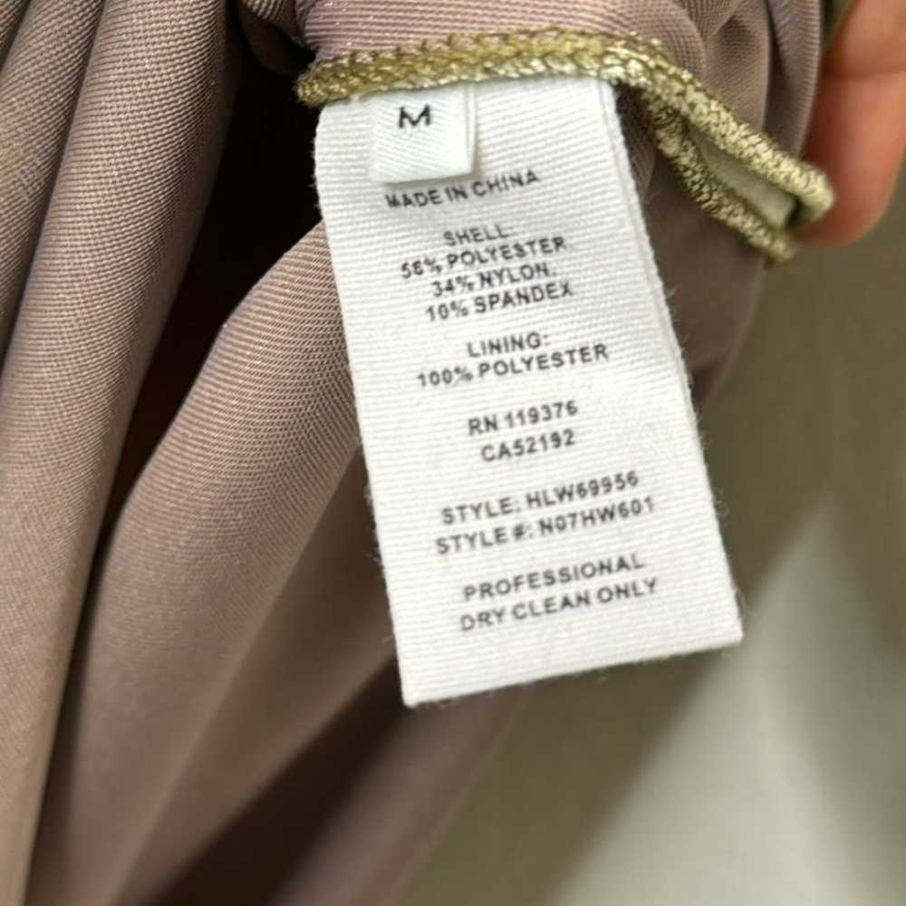 Helmut Lang Draped Velvet Maxi Dress Size Medium - image 12