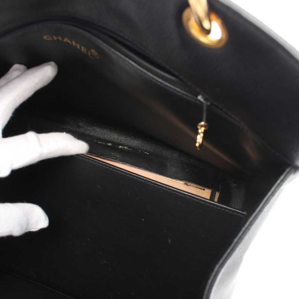 Chanel Matelasse Big Coco Mark Chain Handbag Chai… - image 5