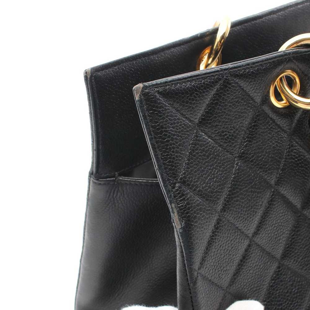 Chanel Matelasse Big Coco Mark Chain Handbag Chai… - image 8