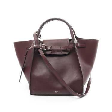 Celine Big Bag Small With Long Strap Handbag Leat… - image 1