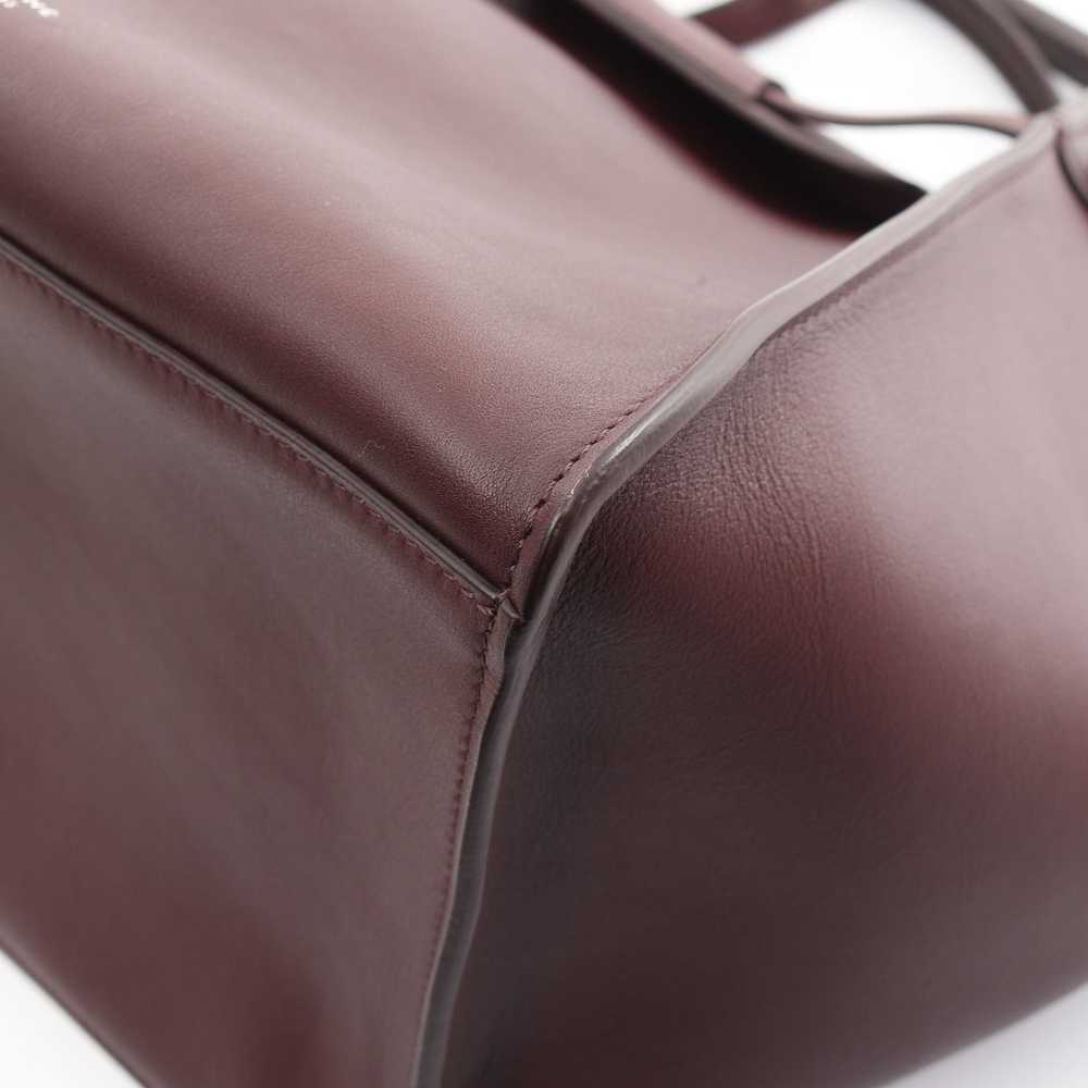 Celine Big Bag Small With Long Strap Handbag Leat… - image 5