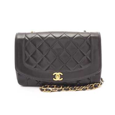 Chanel Matelasse Diana Flap Chain Shoulder Bag La… - image 1