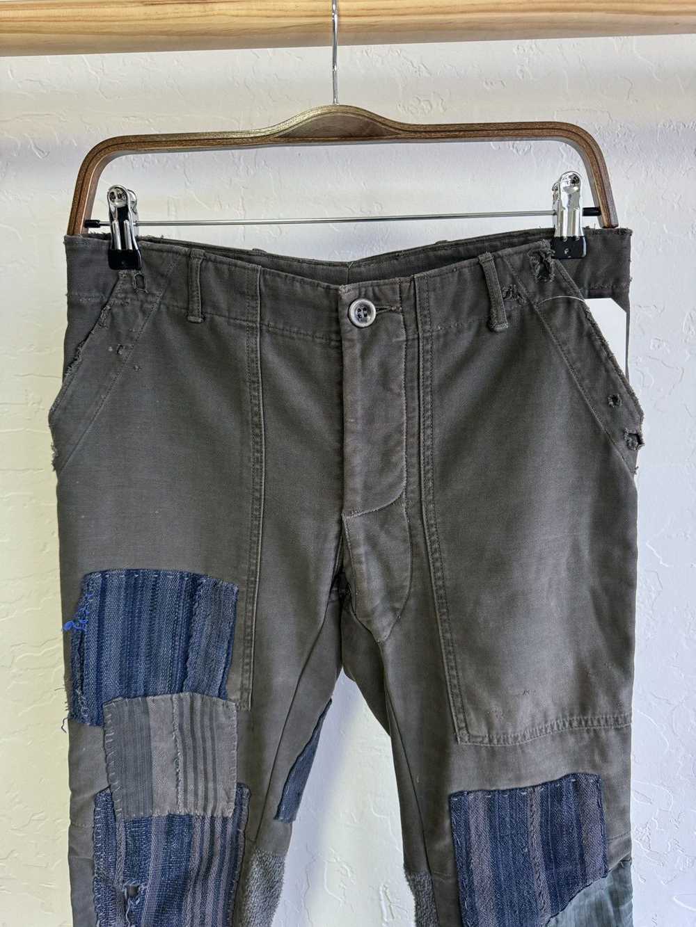 Greg Lauren Greg Lauren Patchwork Pants - image 2