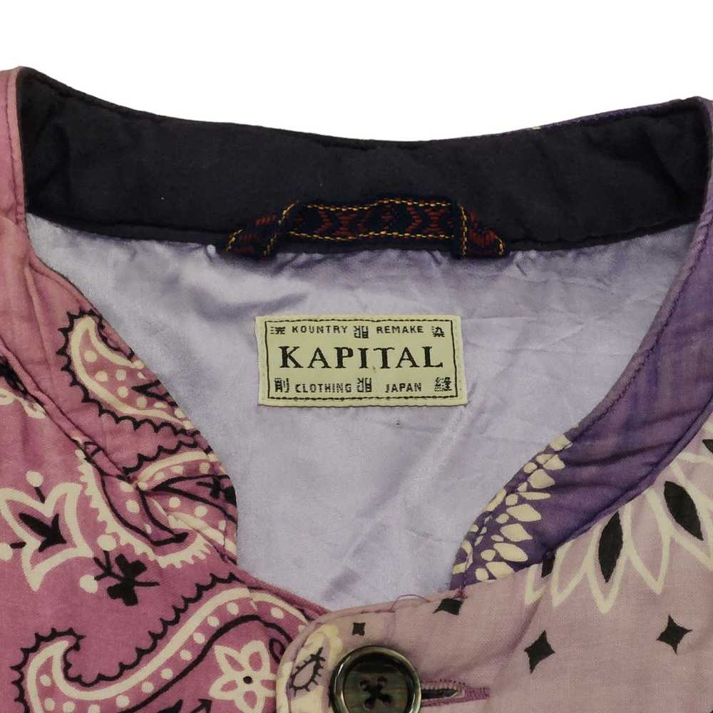 Kapital Kapital Jacket Gauze Bandana Patchwork Qu… - image 3