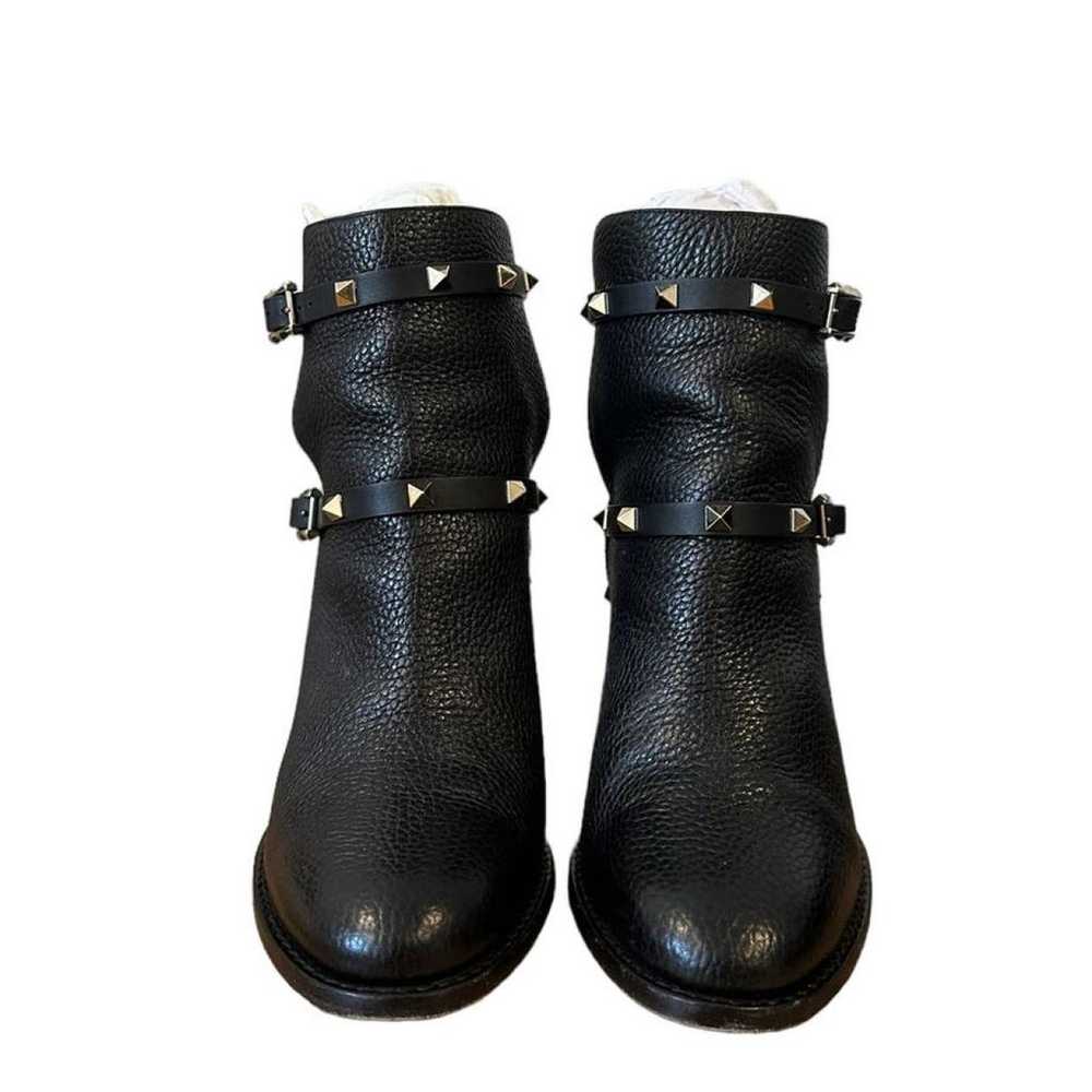 Valentino Garavani Leather boots - image 2