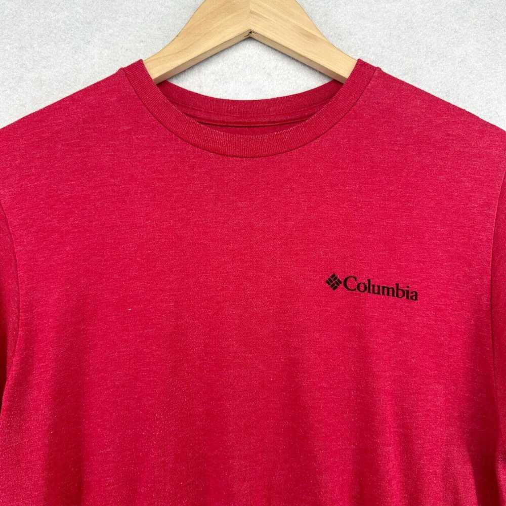 Vintage COLUMBIA Shirt Mens M NOT ALL WHO WANDER … - image 2