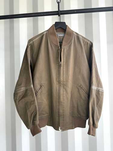 Issey Miyake × Vintage Cotton Bomber Jacket Green