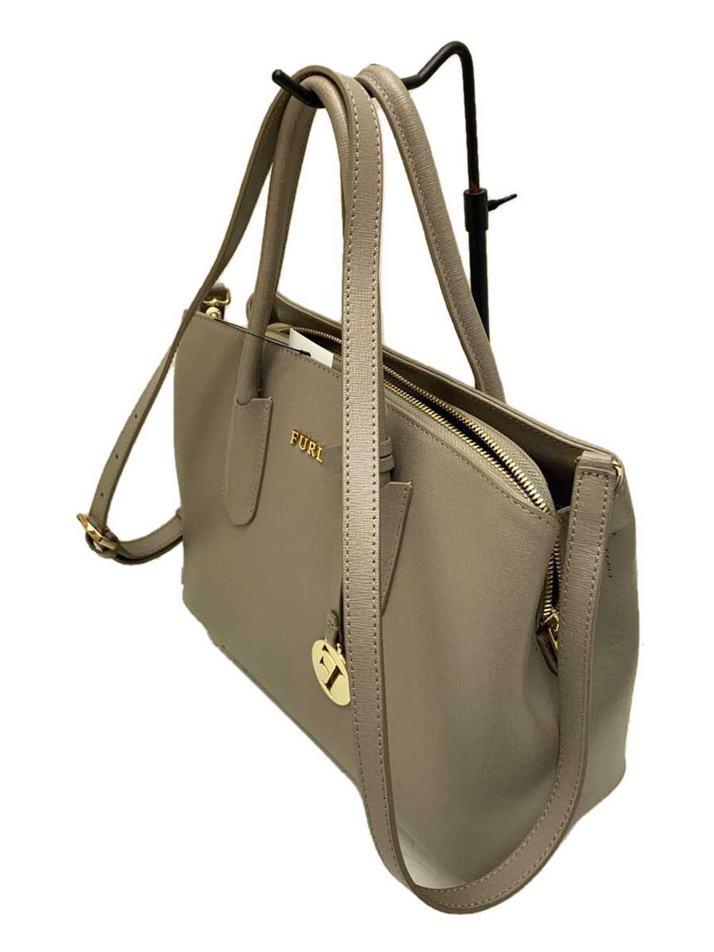 Furla/Handbag/Leather/Gray/Plain Bag - image 2