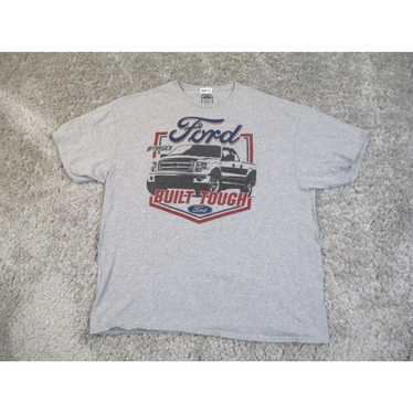 Ford Ford F 150 Truck Shirt Mens 2XL Grey Built T… - image 1